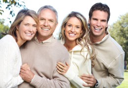 Smiling group of people